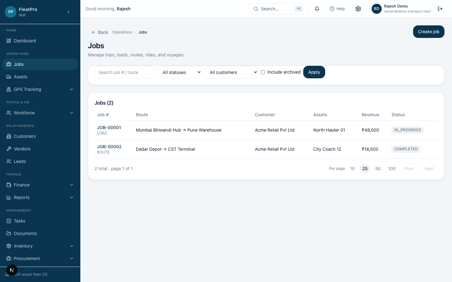 FleatPro — Jobs
